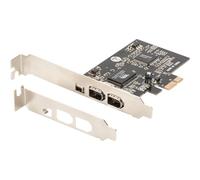 DIGITUS Scheda PCI Express Firewire 1394a (3+1 porte) PCIe DS-30201-5