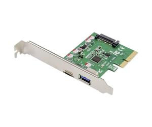 Digitus Scheda PCle, USB Type-CTM + USB-A
