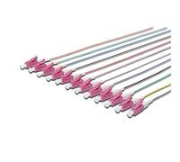 Digitus Cavi pigtail fibra ottica DK25332024 connettori LC OM4 50/125 Simplex colorati Set 12