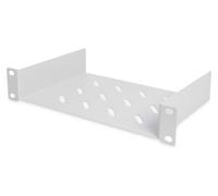 DIGITUS Shelf - 1U - 10" (254 mm) - For network cabinet - 150 mm deep - Perforat