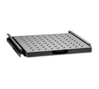 DIGITUS - Sliding Shelf for 600mm depth Cabinets, Nero, 1 U / 19 pollici , 465 x 345 x 30 mm