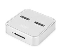 DIGITUS Docking station SSD M.2 NVMe + M.2 SATA con lettore schede SD-Express, USB-Cª