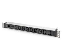 DIGITUS Steckdosenleiste con Aluminiumprofil 9-compartimenti IEC C14 DN-95429