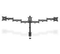 Digitus DA-90362 supporto da tavolo per Tv a schermo piatto 68,6 cm (27") Morsa Nero [DA-90362]