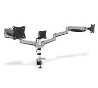 SUPPORTO UNIVERSALE TRIPLO PER LED/LCD DA SCRIVANIA CON MOLLA A GAS