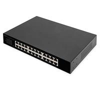 DIGITUS Switch di rete Gigabit a 24 porte - non gestito - senza ventola - modali