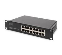 Digitus Switch Ethernet Gigabit 16 porte, 10", non gestito
