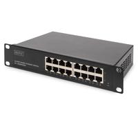 DIGITUS SWITCH ETHERNET GIGABIT 16 PORTE 10" UNMANAGED