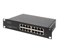 DIGITUS Switch Gigabit a 16 porte 10 pollici non gestito Non gestito DN-80115