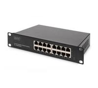 Digitus Switch Gigabit Ethernet da 10, 16 porte, non gestito (16 PORT GIGABIT ET