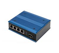 Digitus Switch PoE di rete Gigabit Ethernet a 4 porte, industriale, non gestito,