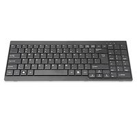 DIGITUS Tastiera per Console KVM LCD, Layout Americano, Nero