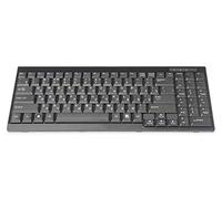 DIGITUS Tastiera per Console KVM LCD, Layout Russo, Nero
