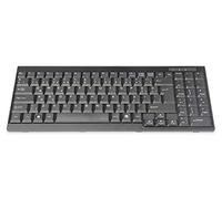 DIGITUS Tastiera per Console LCD KVM, Layout Turco, QWERTY, USB, Nero