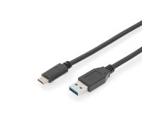 DIGITUS USB 3.2 Gen2 connection cable - 1.0 m - USB A (male) to USB C (Digitus)