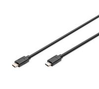 DIGITUS USB 3.2 Gen2 Connection Cable - 1.0 m - USB C (M) to USB C (Ma (Digitus)