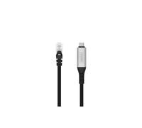 Digitus usb-c 3.2 gen1 - cavo ethernet rj45 1gbit/s 3 mt. colore nero