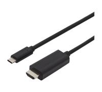 DIGITUS USB C AdapterCavoTyp -HDMI A 4K St/St Adattatore AK-300330-050-S