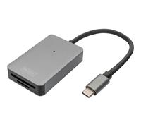 DIGITUS USB-C Card Reader 2 Port High Speed MicroSD (TransFlash) DA-70333