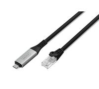 Digitus USB network cable - Type-C to RJ45 - USB-C 3.2 Gen1 - 1 Gbit/s - 2 m - L