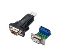 DIGITUS USB to serial adapter - RS485 converter - USB 2.0 Type-A to DSUB 9M - FT