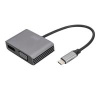 Digitus Digitus Adattatore Grafico Usb TypE-C™ 4k 2in1 Displayport + Vga T_0286_
