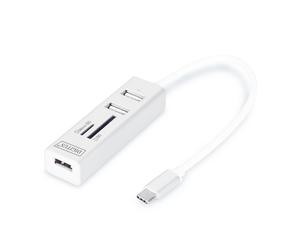 DIGITUS USB Type-C Adapter Cable and HUB white White USB 2.0 Type-C HU (Digitus)