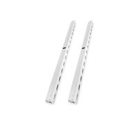 42U vertical cable management ducts 1865x92x85 mm, set= 2 pieces, grey (RAL 7035)