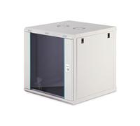 DIGITUS Armadio di rete - Rack da 19 pollici 12U - Non montato - Montaggio a parete - Profondità 600 mm - Profondità utile 470 mm - Portata 60 kg - Porta in vetro - Serie Dynamic-N - Grigio