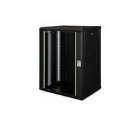 DIGITUS Wandschrank DIGITUS 16HE 600x450mm, schwarz (Speditionsversand)Digitus