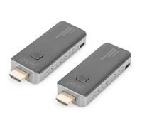 DIGITUS Wireless HDMI Extender - 50 m Range - Full HD 1080p 60 Hz - Point-to-Poi