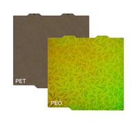 DiGiYes Piastra bifacciale PEI+PEO, 184 x 184 mm, adatta per stampante 3D Bambu Lab A1 Mini, piattaforma flessibile in acciaio per molle liscio camaleonte PEO + PEI testurizzato