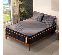 DIGLANT Materasso ibrido in memory foam da 35,5 cm, con molle insacchettate individualmente per alleviare la pressione, supporto bilanciato, materasso TwinXL in scatola, isolamento del movimento