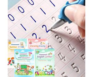Digmonster, Quaderno Con Inchiostro Magico per Bambini, Riutilizzabili, per Scuo