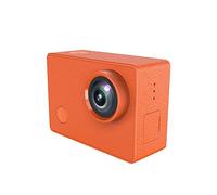 DIGNIFE Action Camera, Camera sportiva 4K Camera sportiva Mini Immersioni Immersioni Immersioni subacquee Guida Aerial Rock Arrampicata(Oranje)