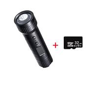 DIGNIFE Action Camera, DV3000 Action Camera HD 1080P da bicicletta for moto Macchina fotografica impermeabile Sport DV Torcia Video Dash Cam for bici da auto(Camera Add 32G)