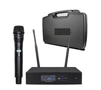 DIGNIFE Microfoni Wireless, Microfonico Wireless Professionale UHF Spettacoli Sul Palco Dynamic UHF True Diversity microfoni e ricevitore wireless(KSM8(640-664Mhz-box2)