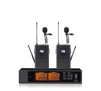 DIGNIFE Microfoni Wireless, Microfono palmare wireless for spettacoli all'aperto KTV in chiesa, gare di hosting domestico microfoni e ricevitore wireless(2)