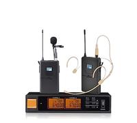 DIGNIFE Microfoni Wireless, Microfono palmare wireless for spettacoli all'aperto KTV in chiesa, gare di hosting domestico microfoni e ricevitore wireless(4)