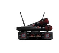 DIGNIFE Microfoni Wireless, Microfono wireless G-MARK EW100 Frequenza del microfono palmare UHF professionale regolabile 50M for matrimoni in scena microfoni e ricevitore wireless