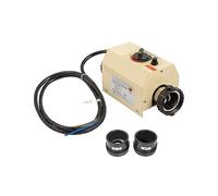 DIGNIFE Riscaldatore per Piscina, Mini scaldabagno Elettrico 2KW, riscaldatore for Piscina con termostato, Vasca da Bagno Spa for Vasca idromassaggio for Massaggi(50mm)