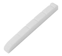 Diheohg 1 pezzo chitarra elettrica moderna e vintage, sei corde scanalature, osso di manzo per Strat M01941