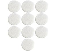 Diheohg 10 Pezzi 125 Mm Auto Lucidatura Disco 5 Polacco Cera Pad Lucidatrice Motore Cappa Auto Vernice Cura Lucidatura Disco