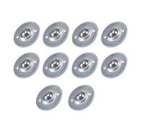 Diheohg 10 StüCk -16B 5/8- Cuscinetto in acciaio Roller Ball Flangia Federatore Unità di trasferimento