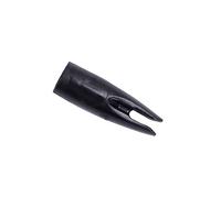 Diheohg 100 pezzi di ricambio per frecce nere, in plastica, camme esterne, tiro con l'arco professionale, camme da 8 mm, accessori per la luce