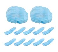 Diheohg 100 pezzi monouso igienici sanitari cuscinetti auricolari in tessuto elasticizzato per cuffie