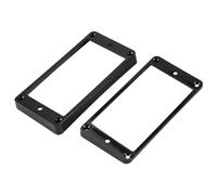 Diheohg 2 pezzi Flat Humbucker Pickup Anello di montaggio Telaio ABS per chitarra elettrica