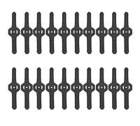 Diheohg 20Pcs Lame per Tagliaerba nel Plastica per Tagliaerba un Batteria Trimmer per Attrezzi da Giardino Accessori per Tagliaerba