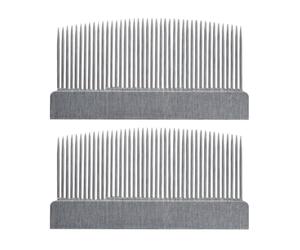 Diheohg 2Pcs 4/4 3/4 Archetto per Violino per la Pulizia Della Coda di Comb Attrezzo da Luthier o per Studenti, Facile da Usare Resistente