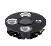Diheohg 3 faretti a infrarossi a infrarossi, 3 schede LED IR per telecamere CCTV, visione notturna (53 mm di diametro)